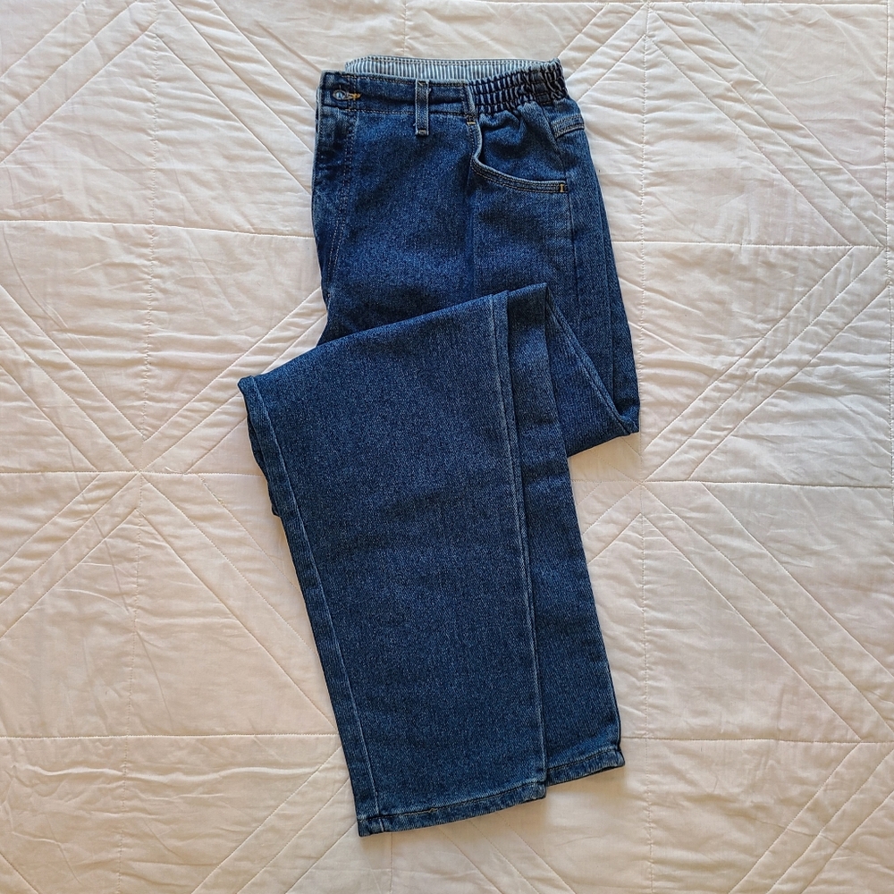LL BEAN Comfort Waist Double L Jeans Women's 20 R
